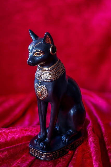 Escultura del Gato de Bastet